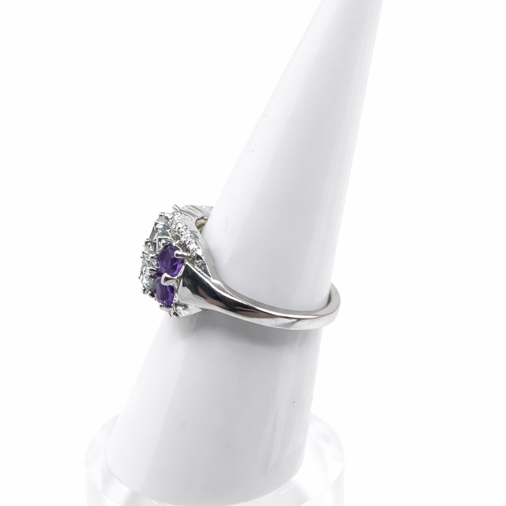 STS Karis Sterling Silver Rainbow Gemstone Ring  Size 7🌈 - Picture 2 of 4